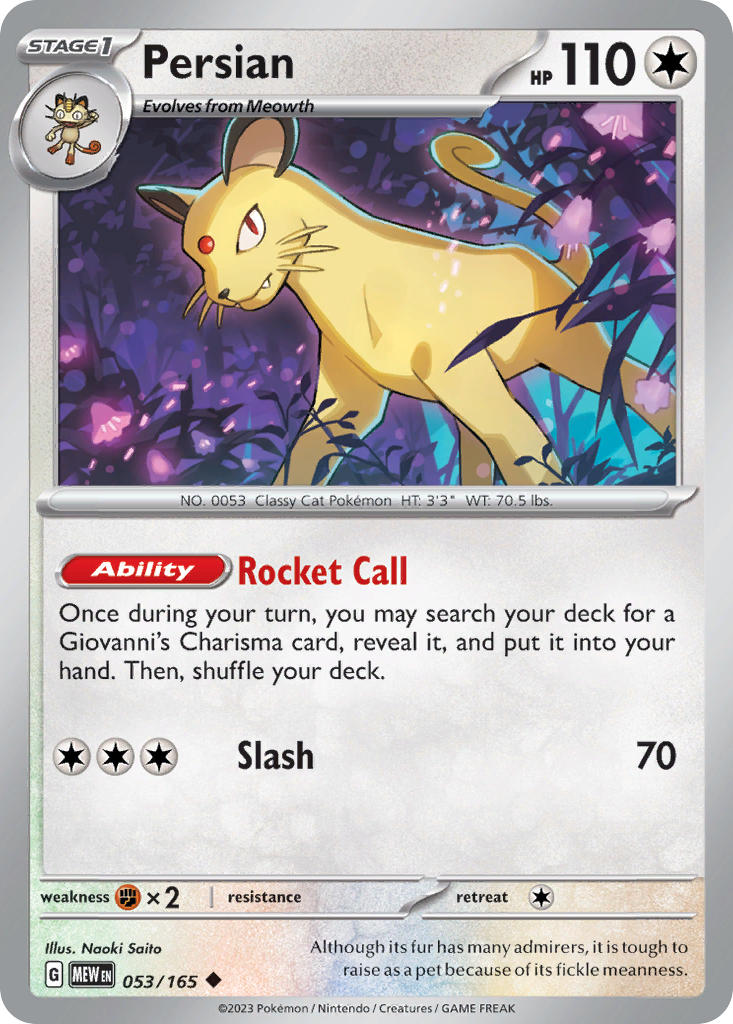 Persian - 151 - 053/165 - Uncommon