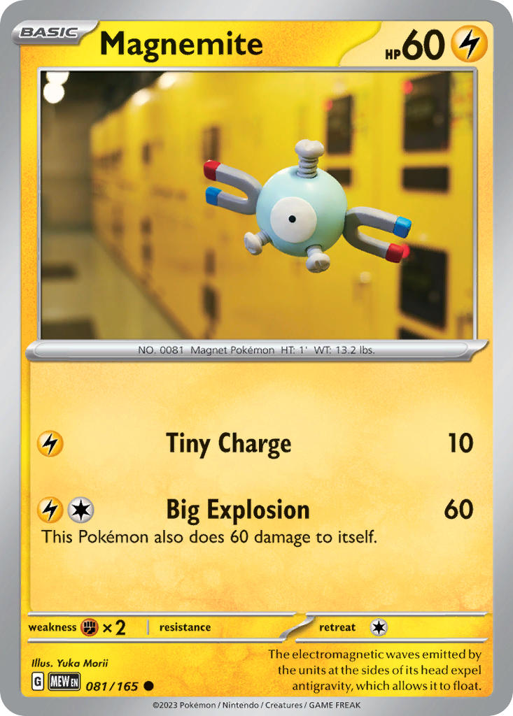 Magnemite - 151 - 081/165 - Common