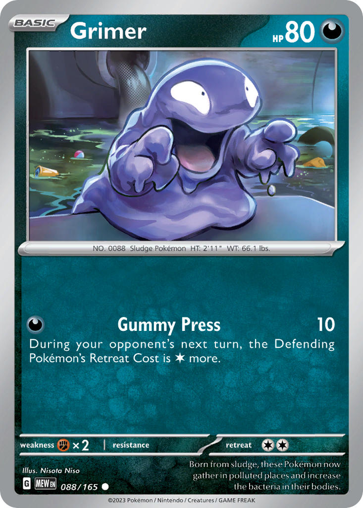 Grimer - 151 - 088/165 - Common