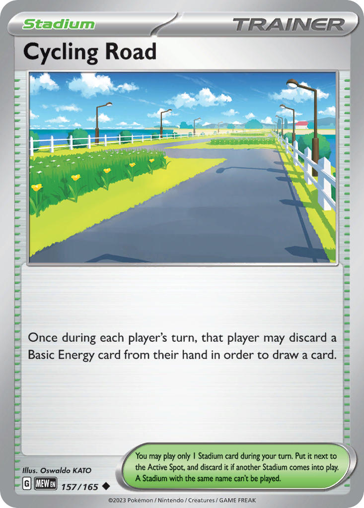 Cycling Road - 151 - 157/165 - Uncommon