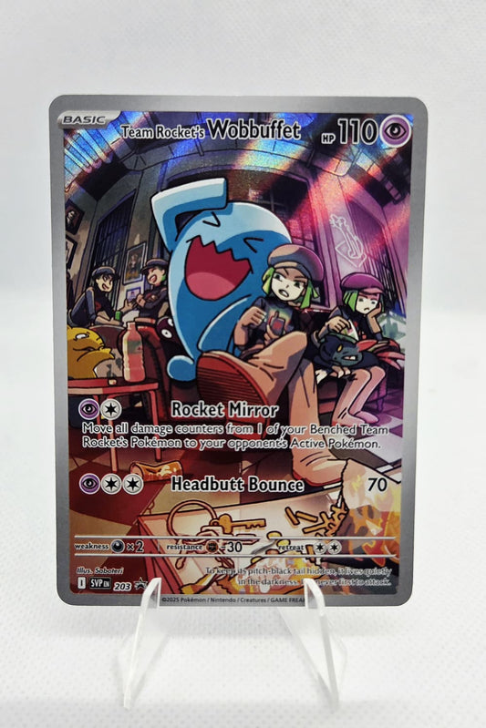 Team Rocket's Wobbuffet - SVP - 203 - Black Star Promo