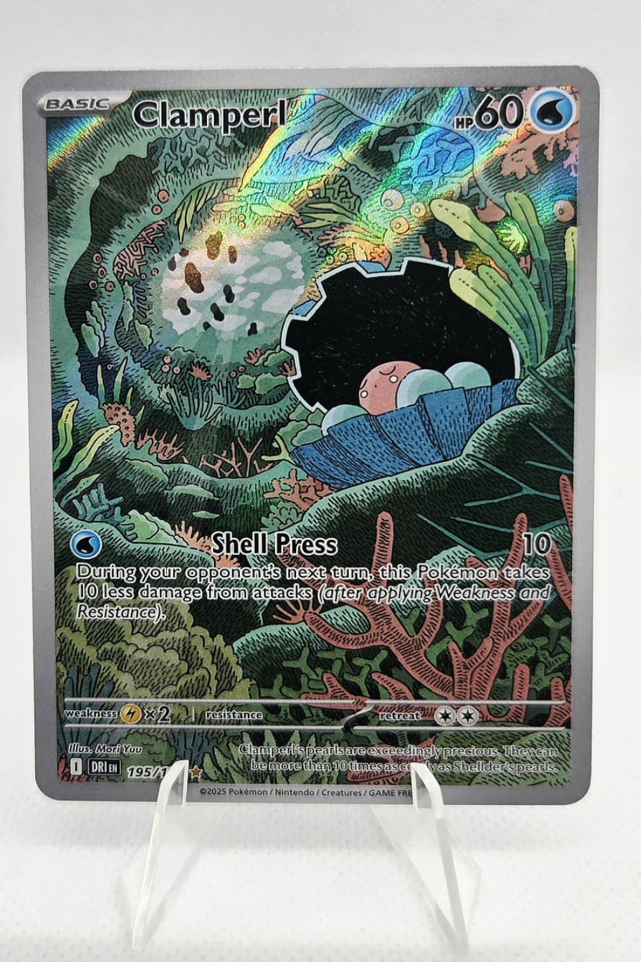 Clamperl - DRI - 195/182 - Illustration Rare