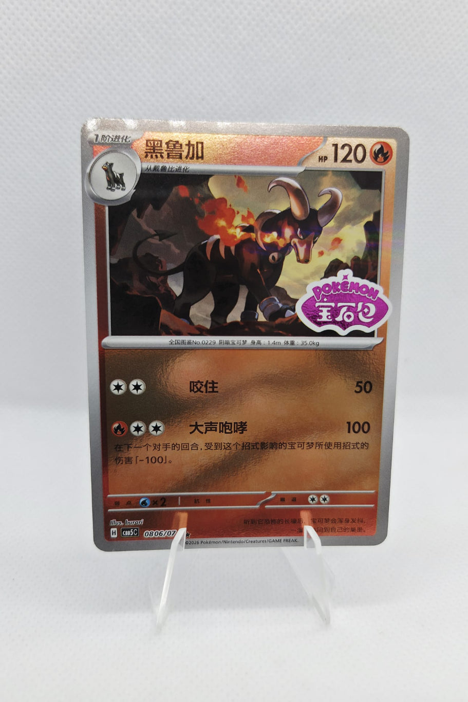 Houndoom - Gem Pack Vol. 5 - 0806/07 - Double Rare