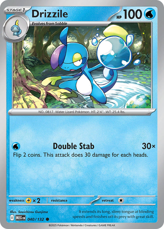 Drizzile - MEG - 040/132 - Reverse holo