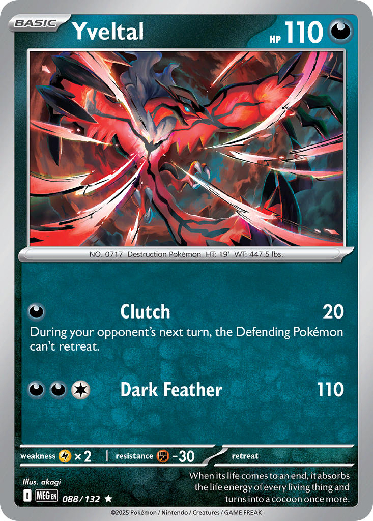 Yveltal - MEG - 088/132 - Holo