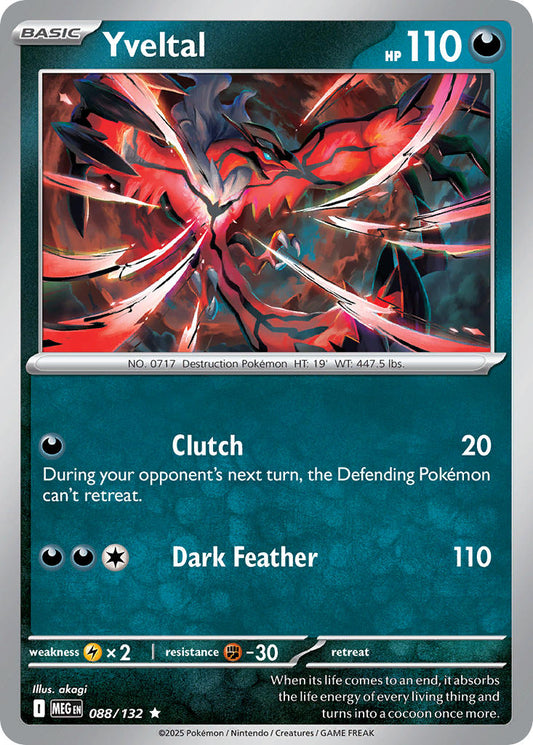 Yveltal - MEG - 088/132 - Holo