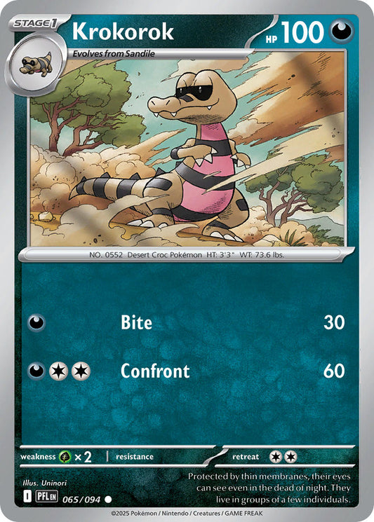 Krokorok - PFL - 065/094 - reverse holo