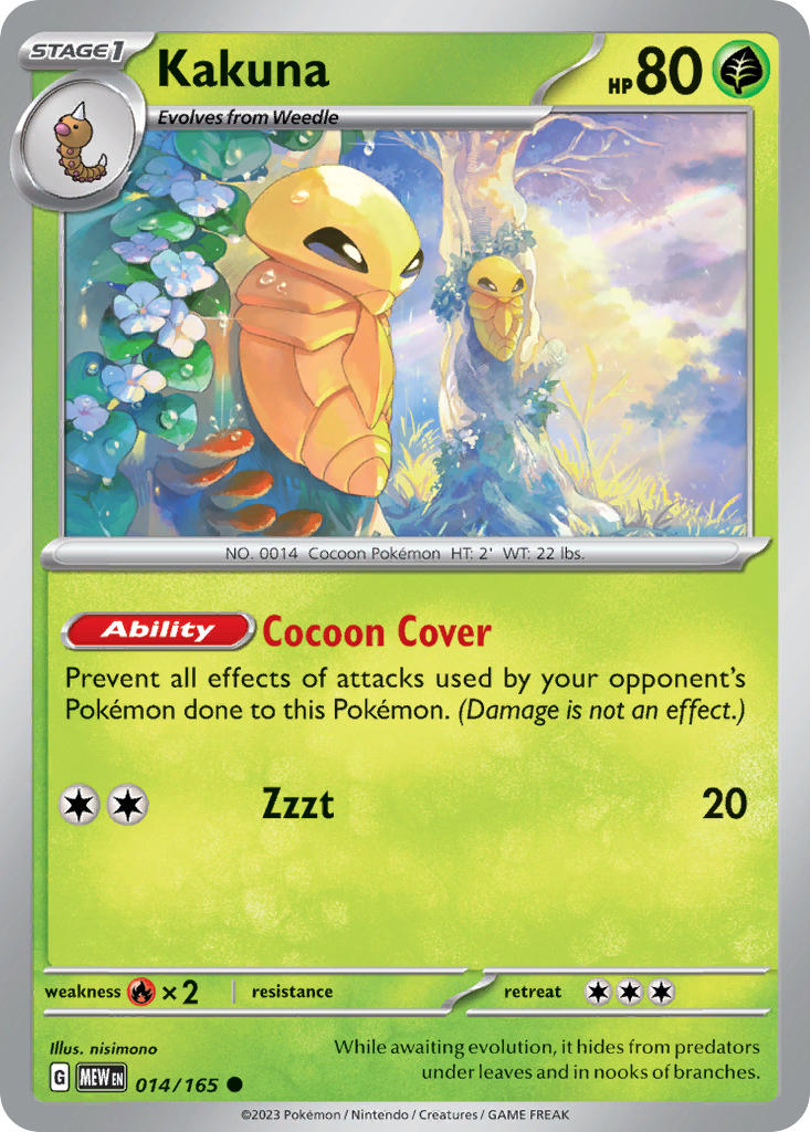 Kakuna - 151 - 014/165 - Common
