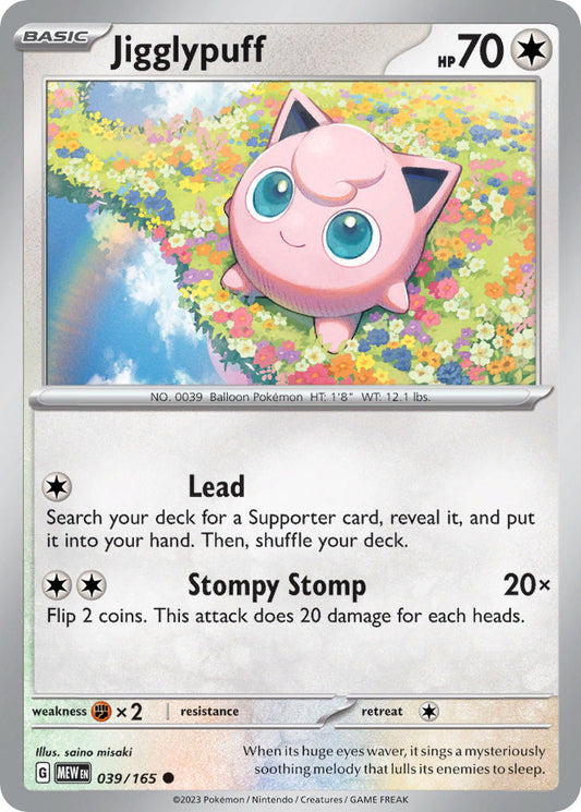 Jigglypuff - 151 - 039/165 - Common