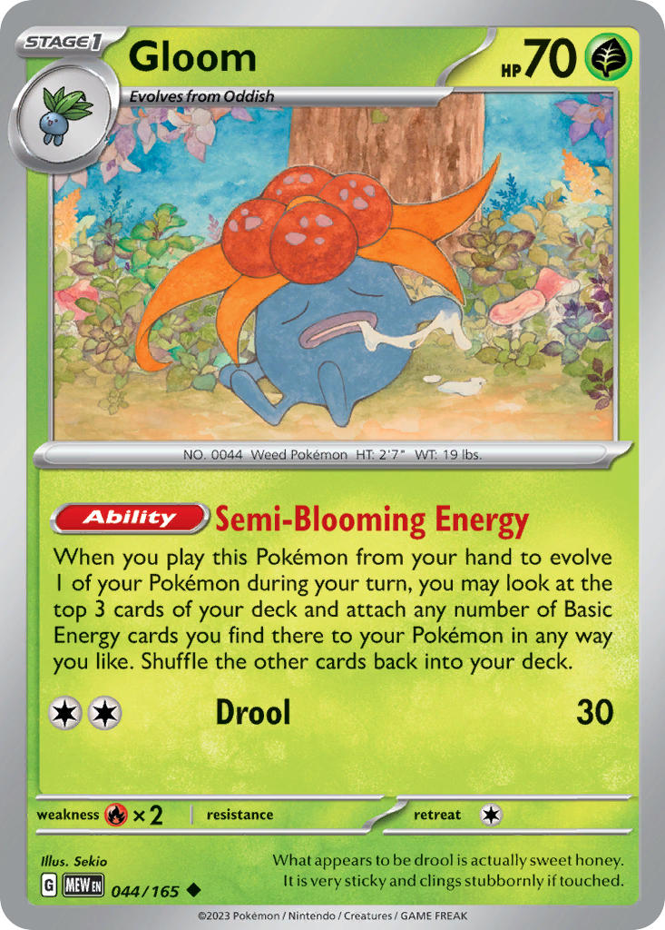 Gloom - 151 - 044/165 - Uncommon
