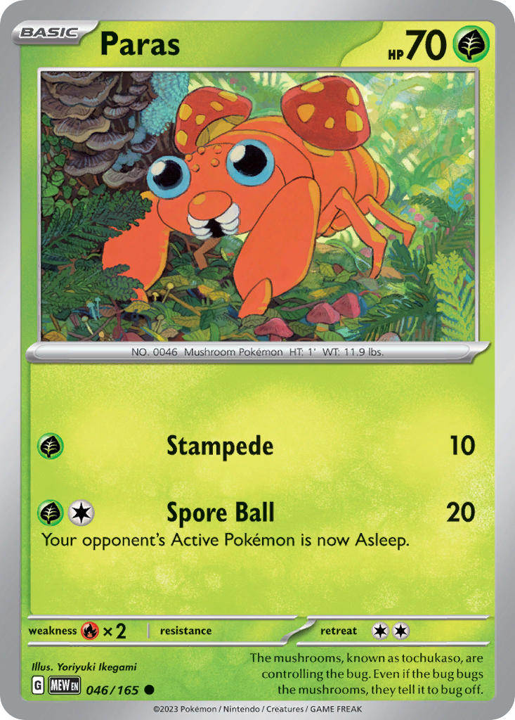 Paras - 151 - 046/165 - Common