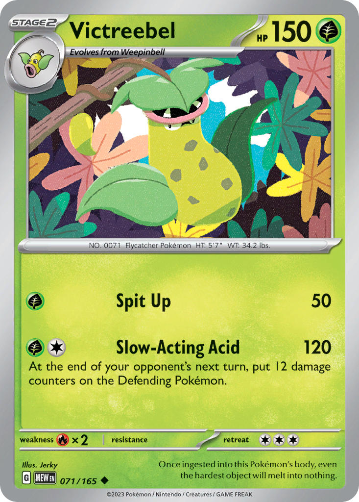 Victreebel - 151 - 071/165 - Uncommon