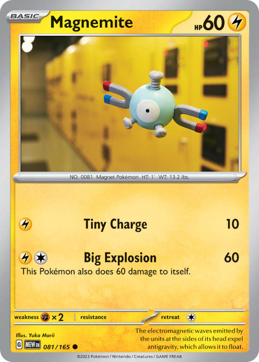 Magnemite - 151 - 081/165 - Common