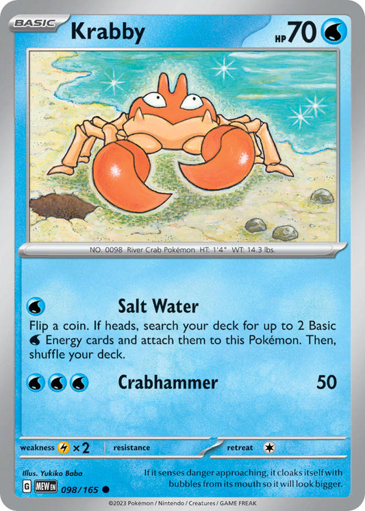 Krabby - 151 - 098/165 - Common