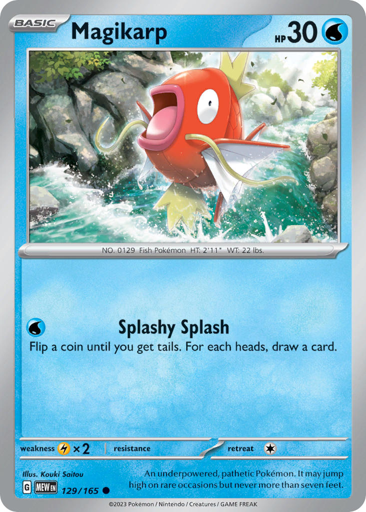 Magikarp - 151 - 129/165 - Common