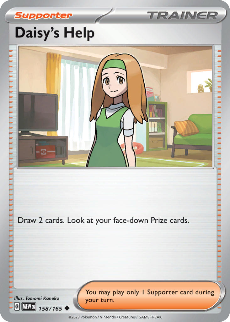 Daisy's Help - 151 - 158/165 - Uncommon
