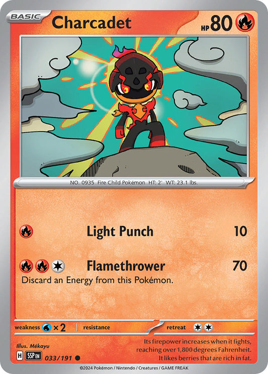 Charcadet - Surging Sparks - 033/191 - Common