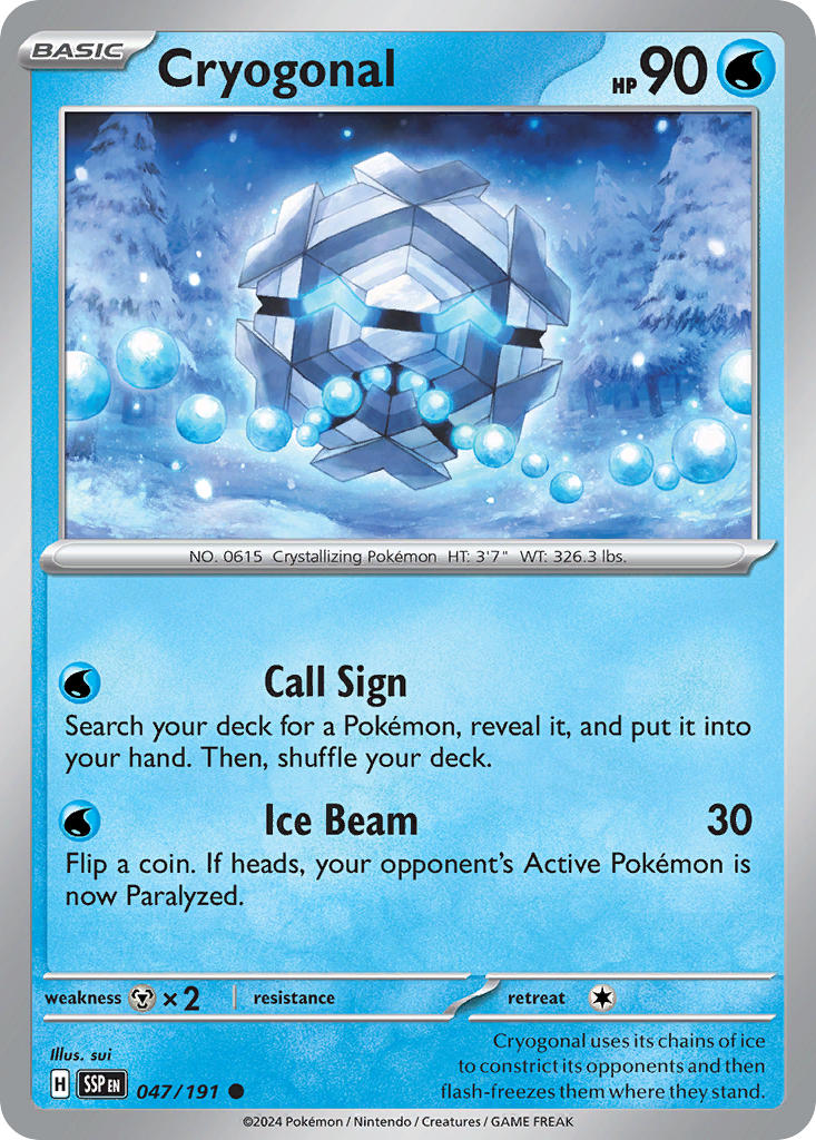Cryogonal - Surging Sparks - 047/191 - Common