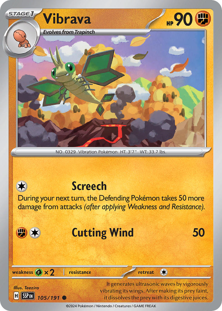 Vibrava - Surging Sparks - 105/191 - Common